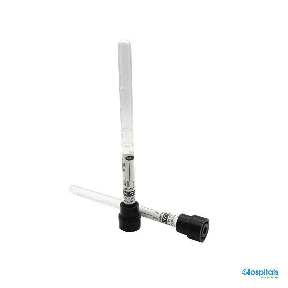 Vacuum test tube for EDS analysis 4Hospitals